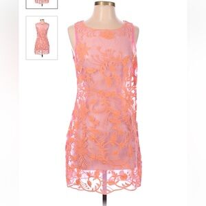 Diane Von Furstenberg overlay dress